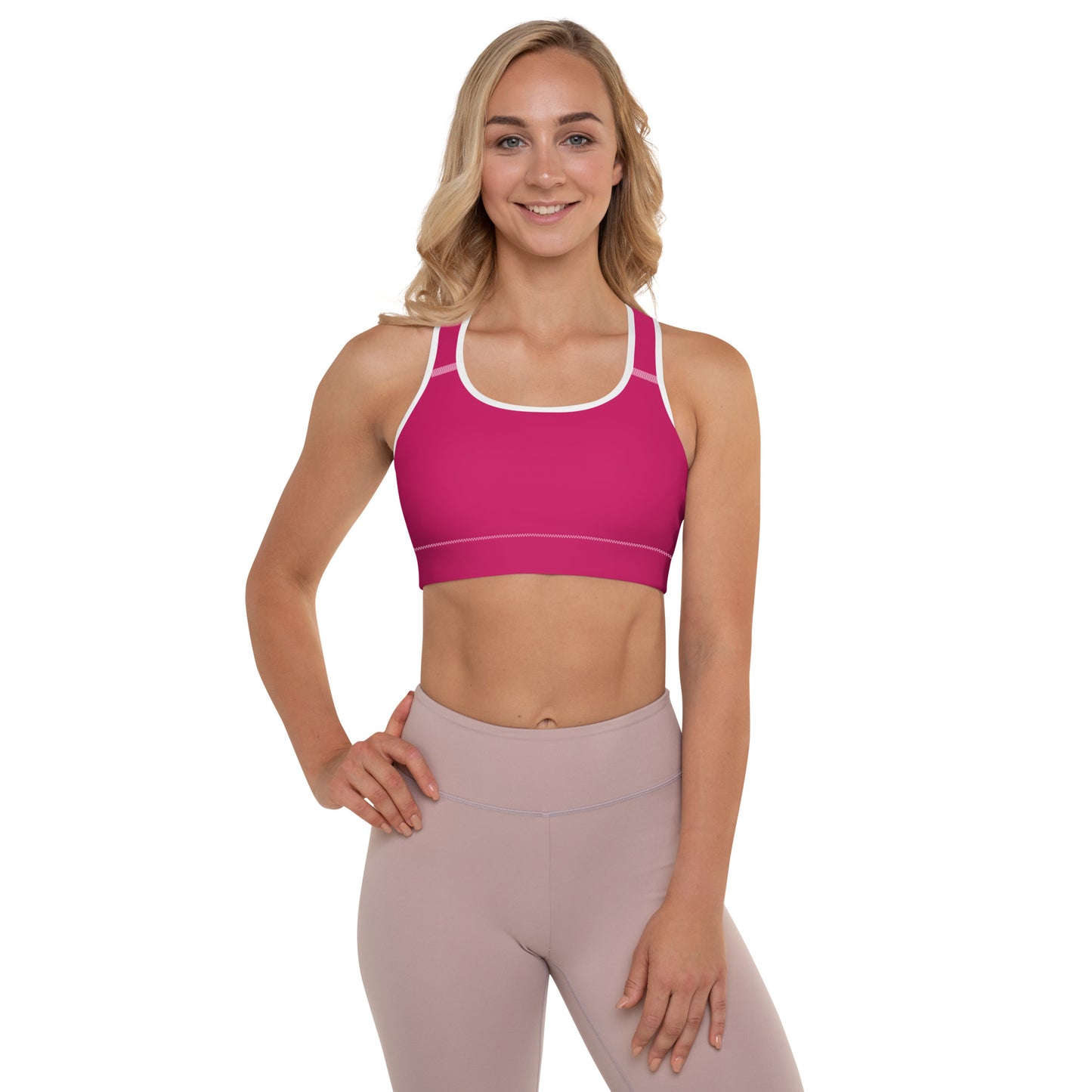 Queen Power Sports Bra - Crimson Rush