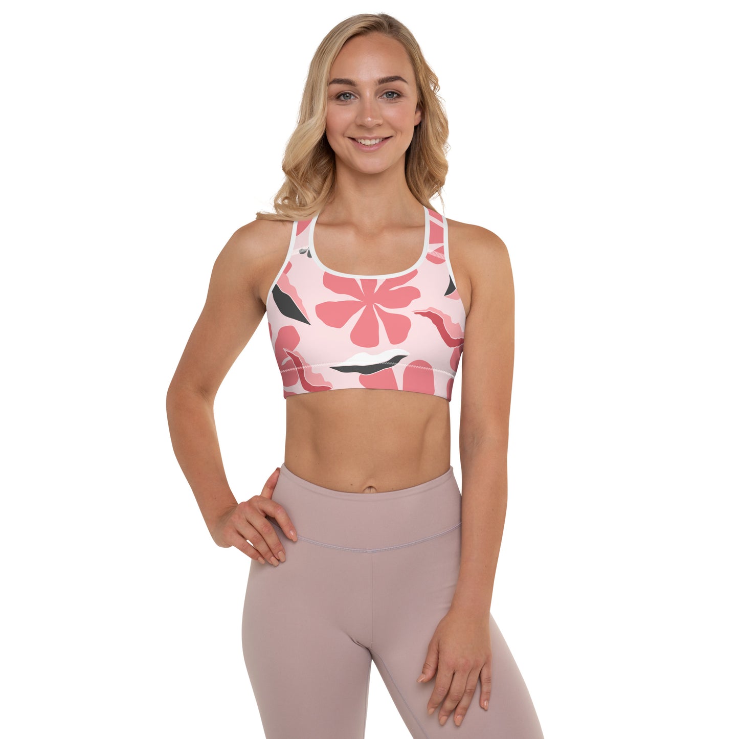 Queen Power Sports Bra - Blossom Breeze