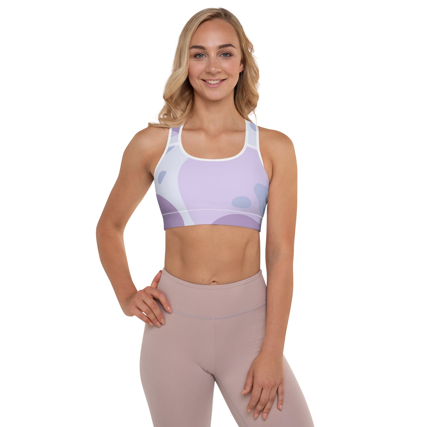 Queen Power Sports Bra - Spectrum Pulse