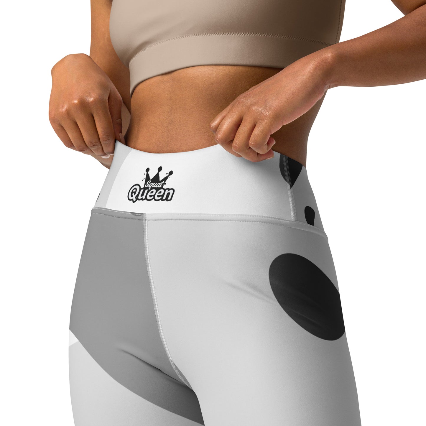 Queen Power Legging - Spectrum Pulse Gray