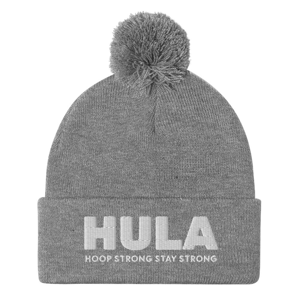 Workout Inspired Beanie - HULA Hoop Strong, Stay Strong