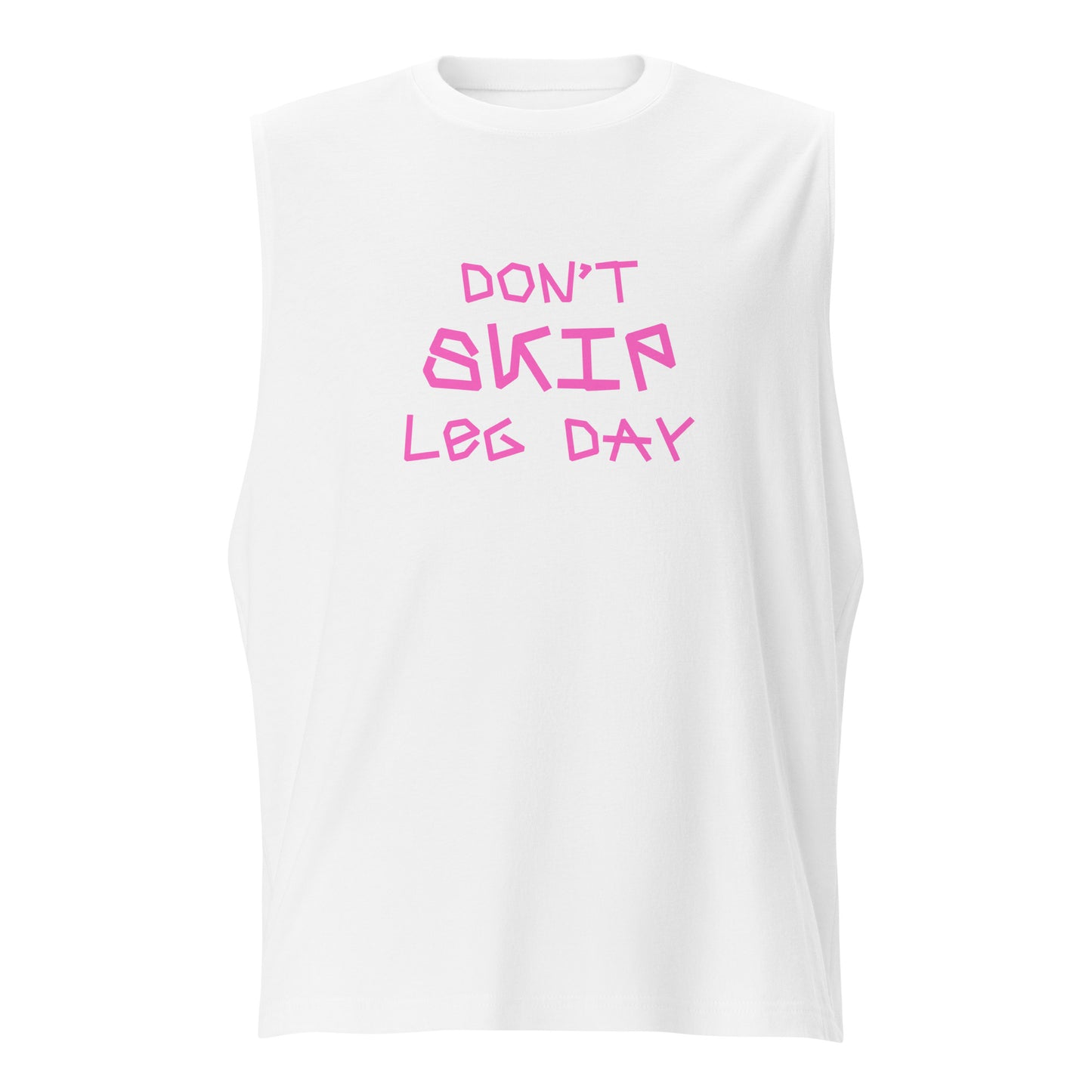 Athletic Fashion Tank - Don't Skip Leg Day
