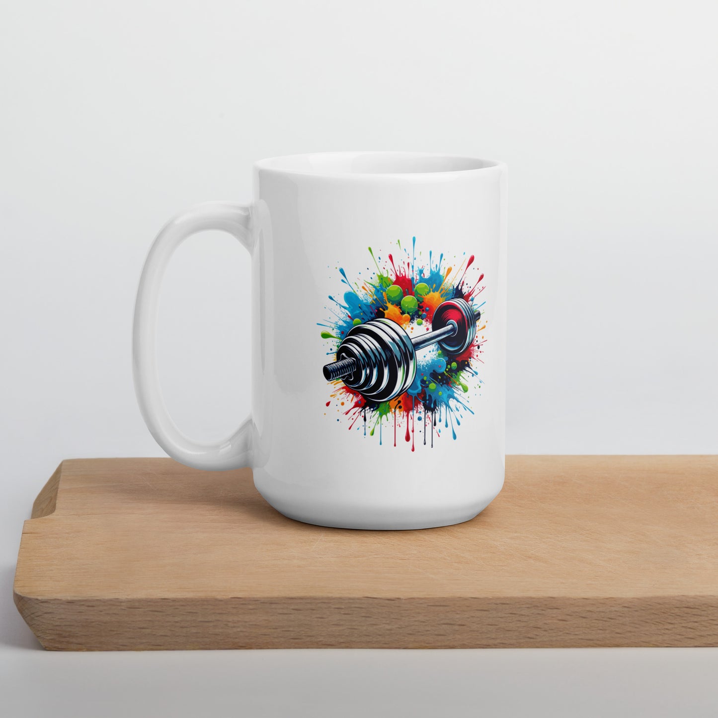 Barbell Pre-Workout Ceramic Mug