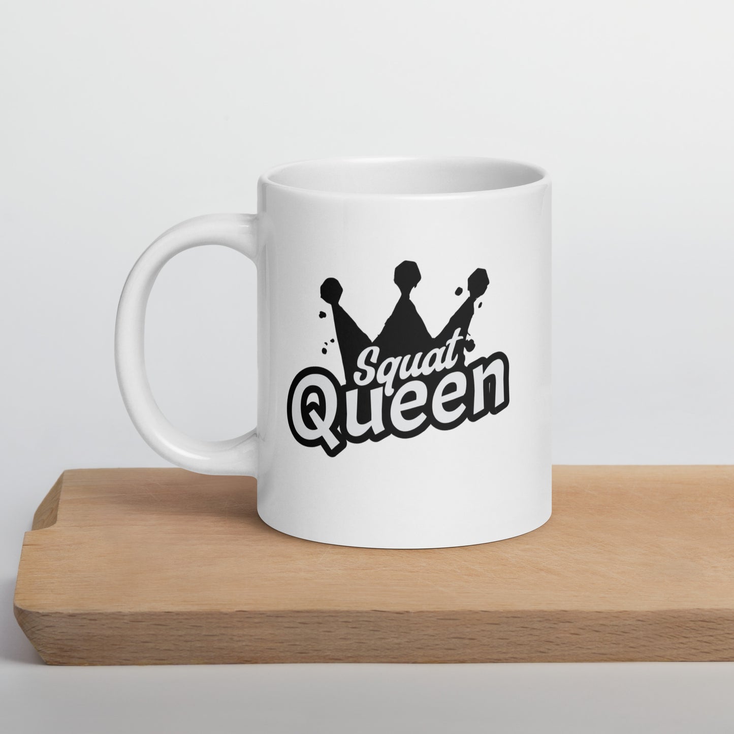 Squat Queen Pre-Workout Ceramic Mug