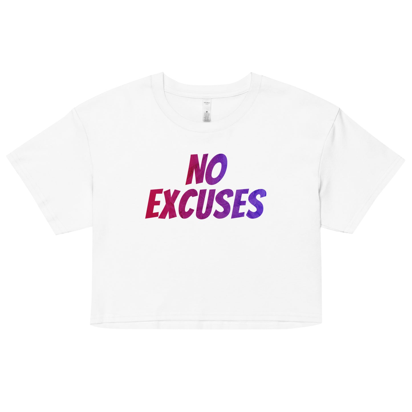 Athletic Fashion Top - No Excuses
