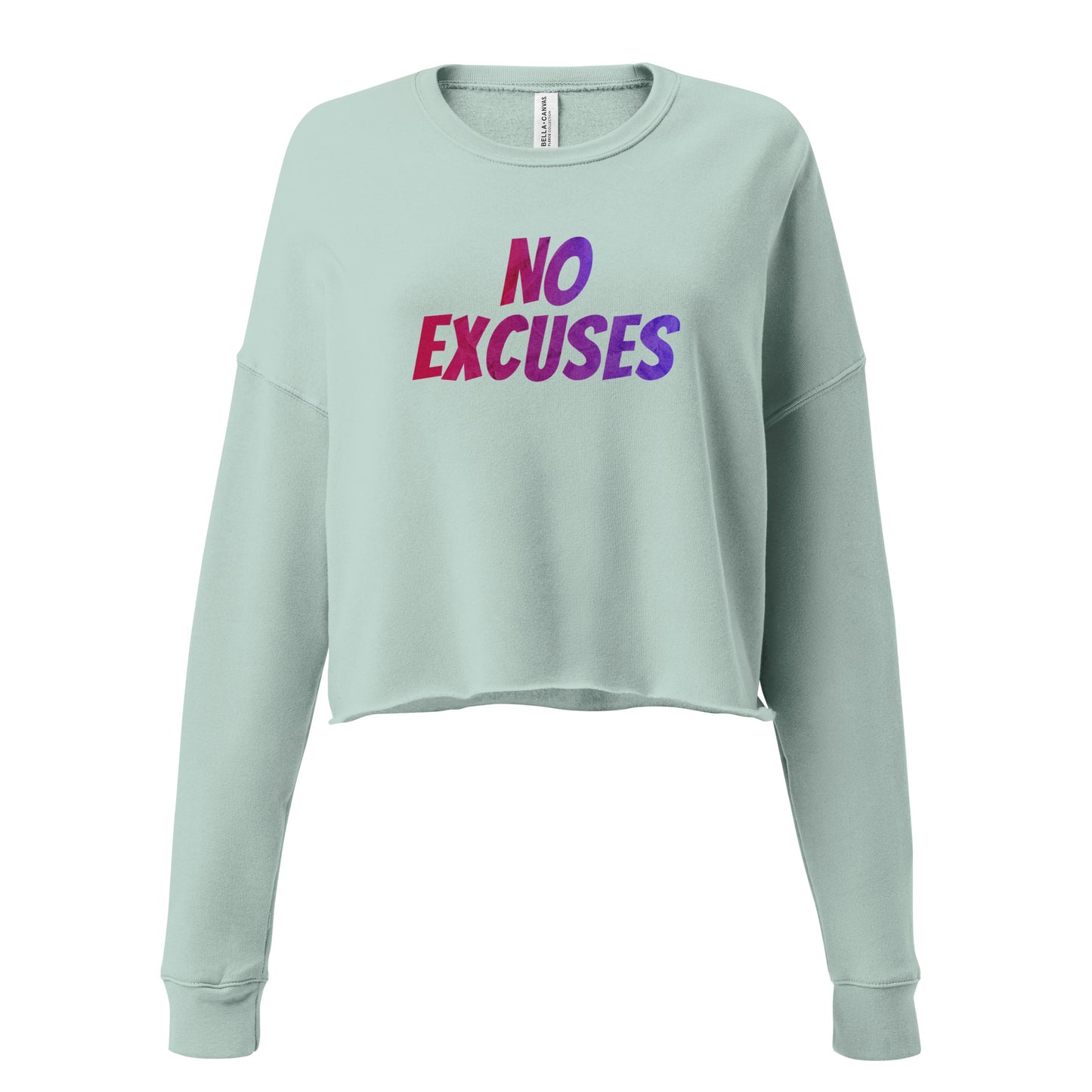 Gym Crop Pullover - No Excuses
