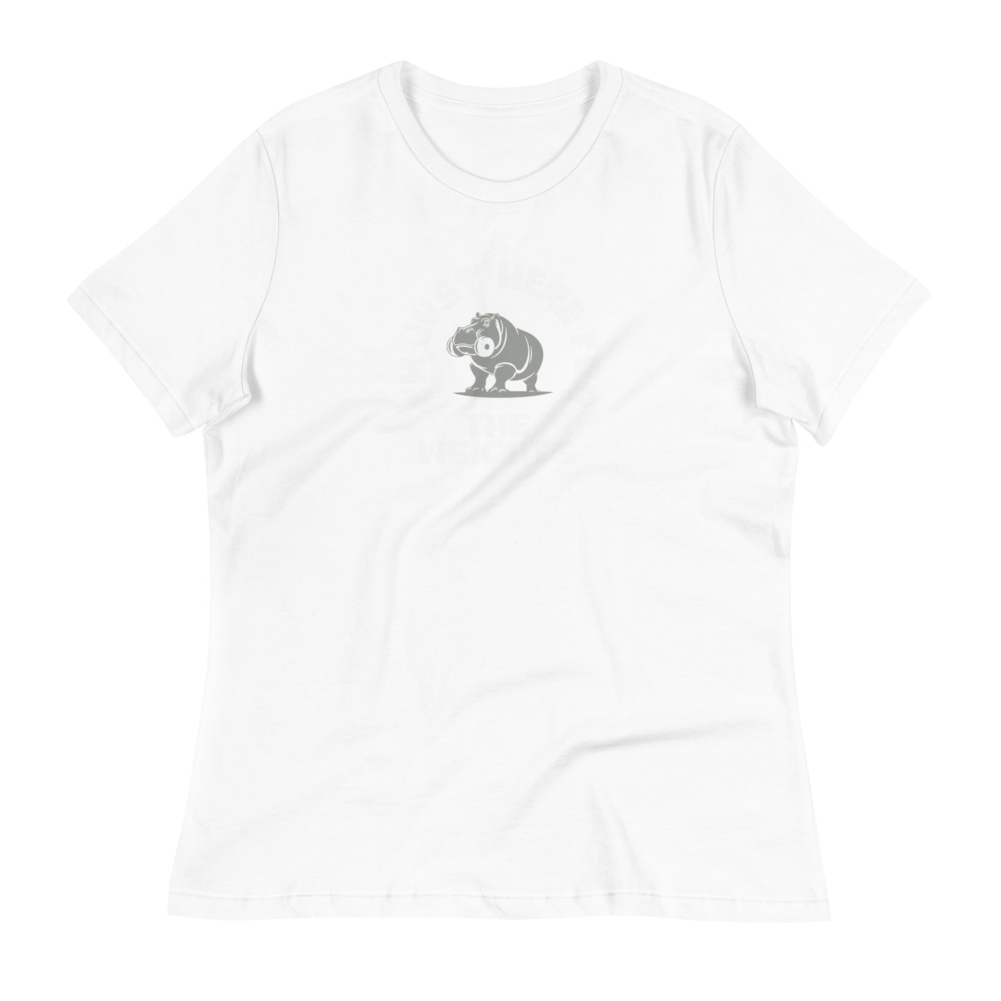 Sports Fashion T-Shirt - I'm Just Here For The Weights