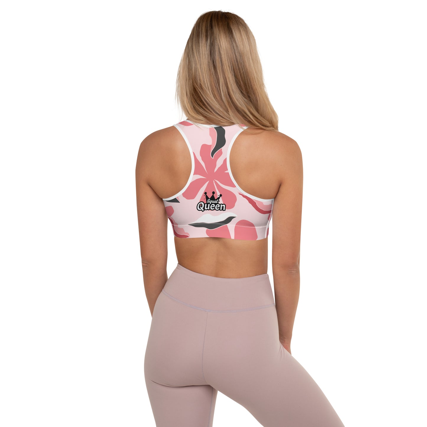 Queen Power Sports Bra - Blossom Breeze