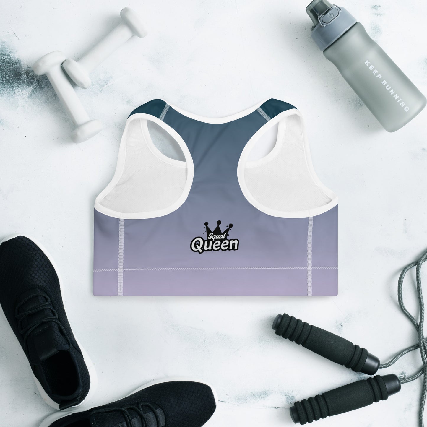 Queen Power Sports Bra - Eclipse Flow