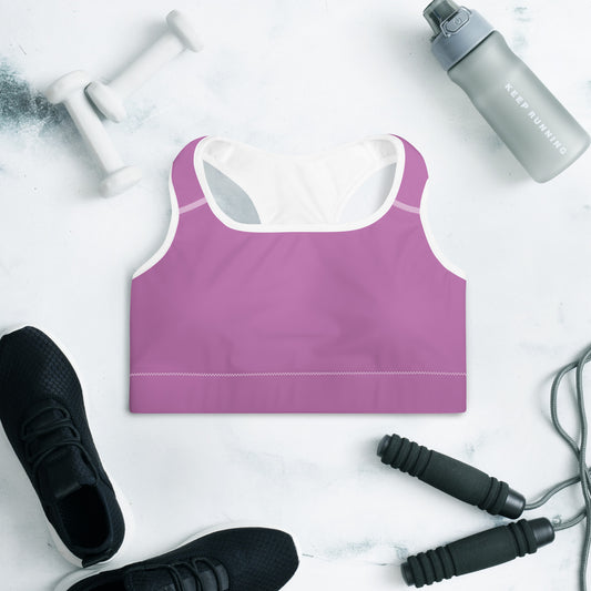 Queen Power Sports Bra - Orchid Luxe