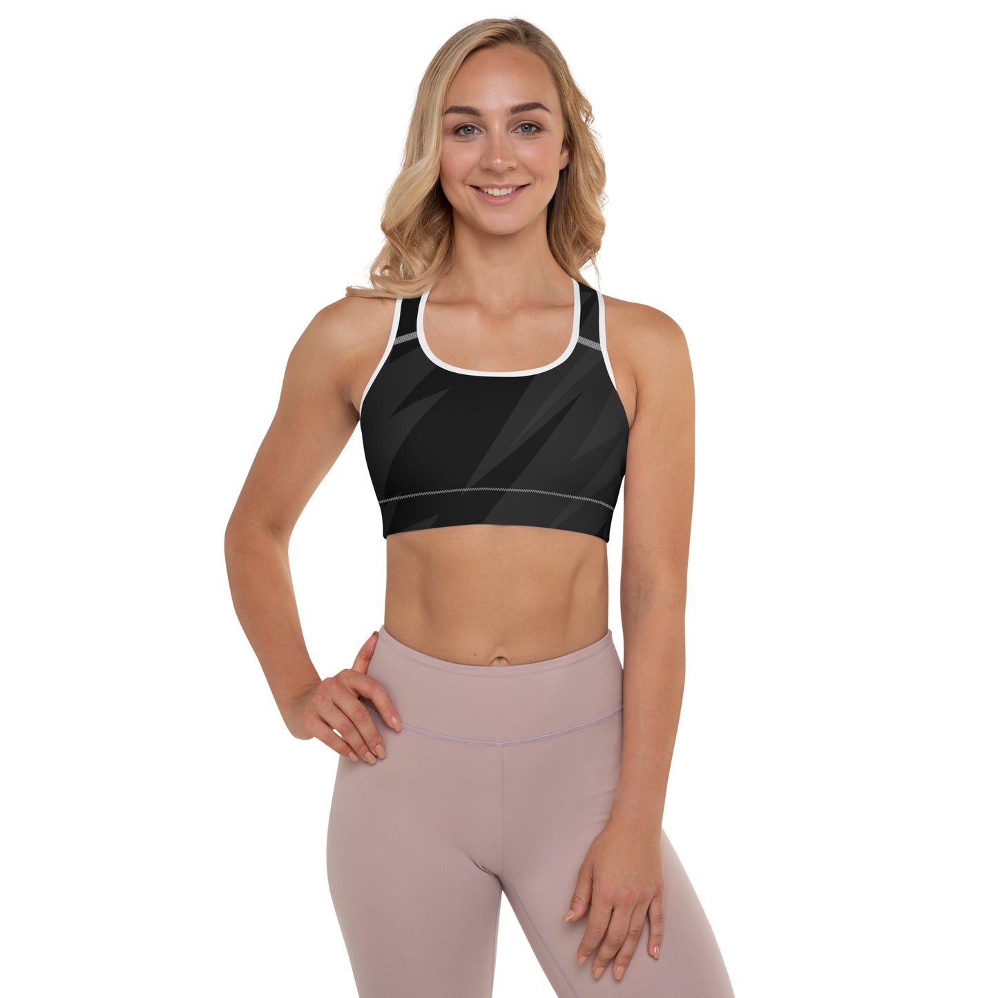 Queen Power Sports Bra - Modular Maze