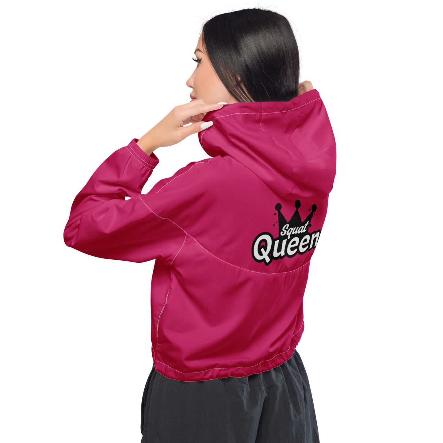 Queen Power Windbreaker - Crimson Rush