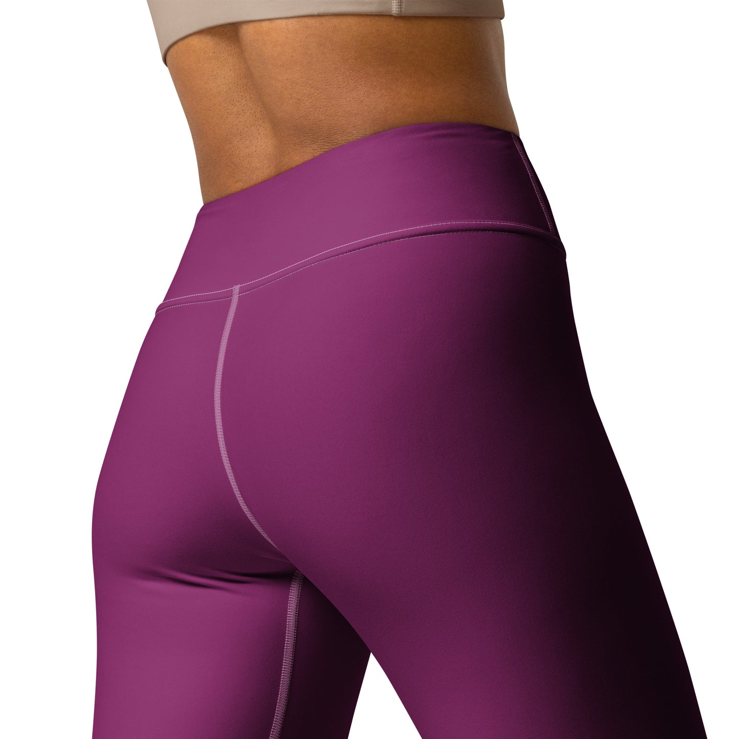 Queen Power Legging - Eggplant