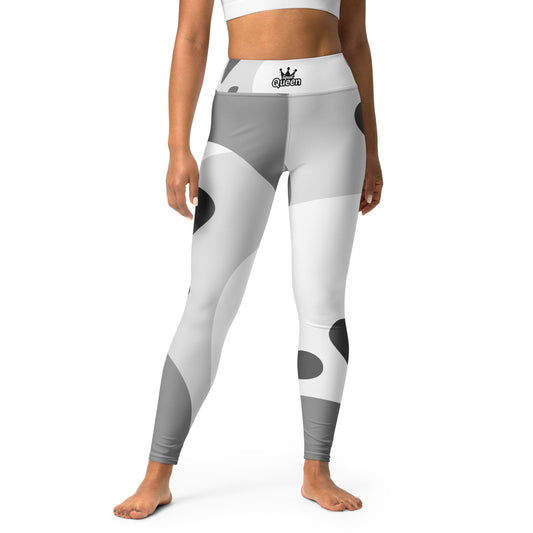 Queen Power Legging - Spectrum Pulse Gray