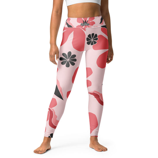 Queen Power Legging - Blossom Breeze