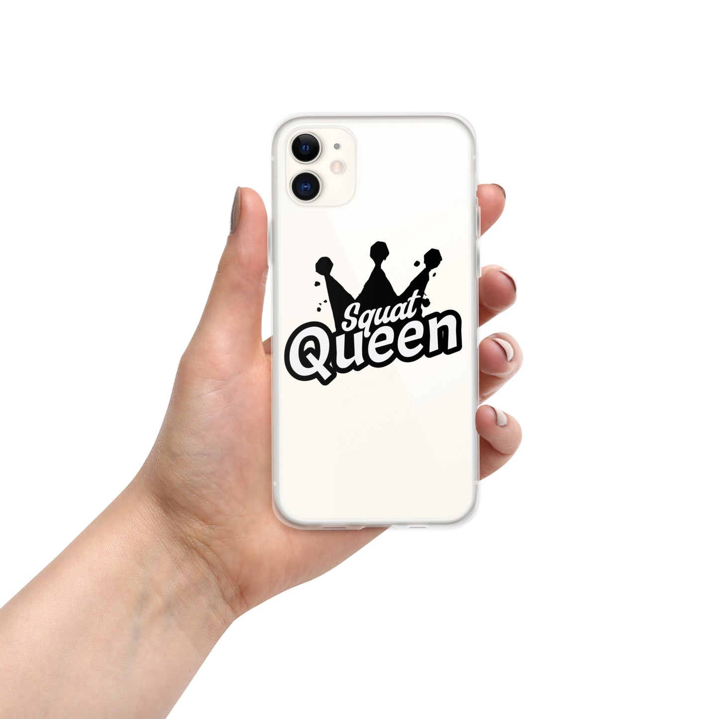 Gym Inspired Protective Cover for iPhone® Squat Queen