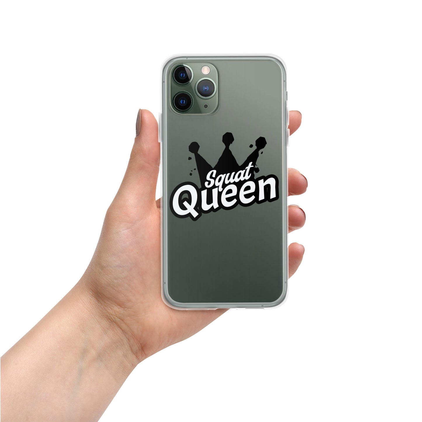 Gym Inspired Protective Cover for iPhone® Squat Queen