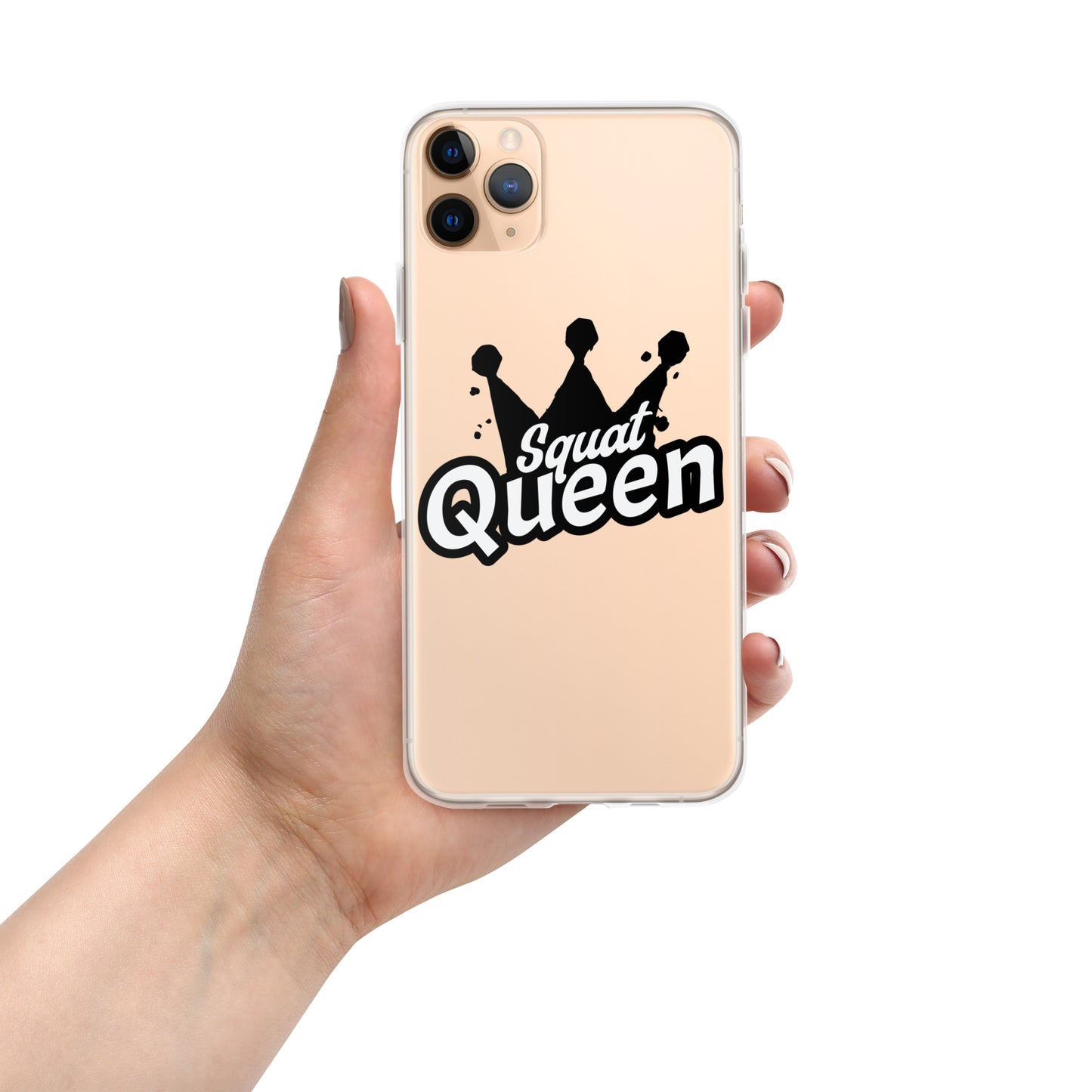 Gym Inspired Protective Cover for iPhone® Squat Queen