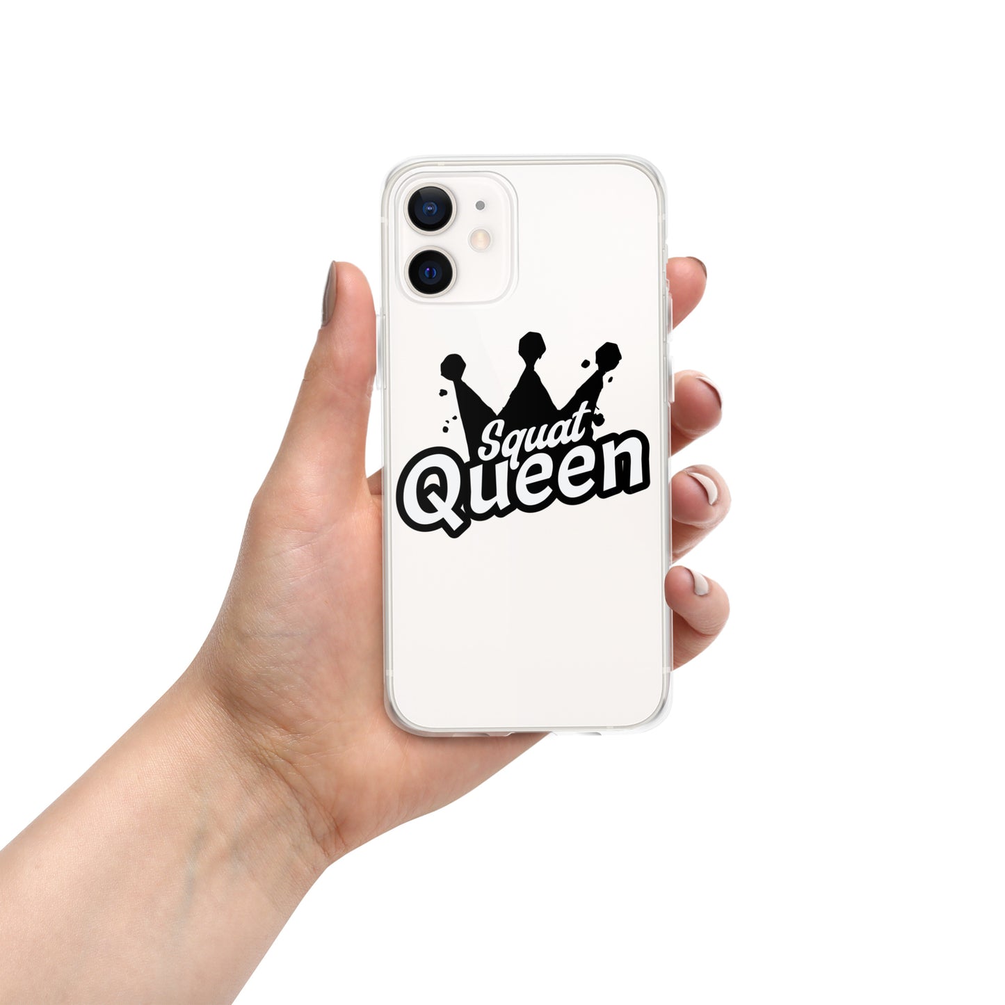 Gym Inspired Protective Cover for iPhone® Squat Queen