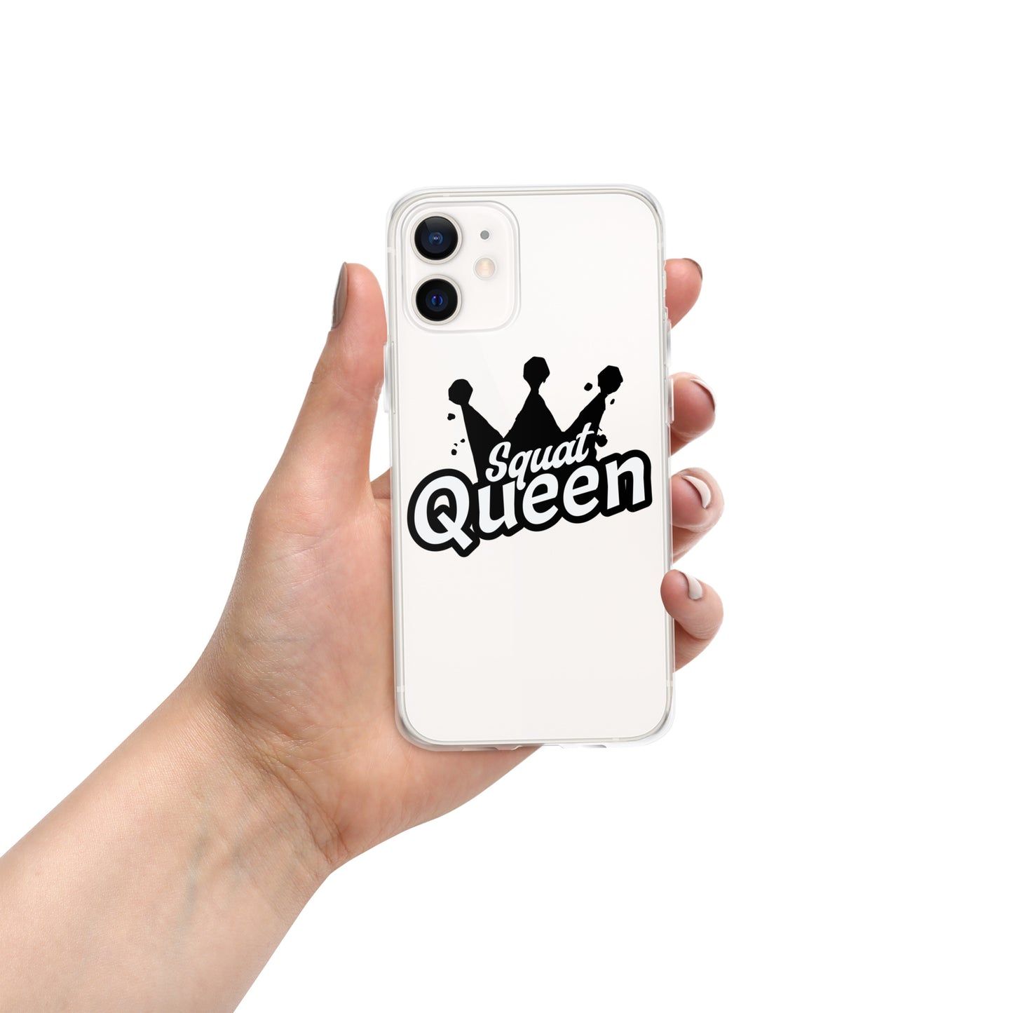 Gym Inspired Protective Cover for iPhone® Squat Queen