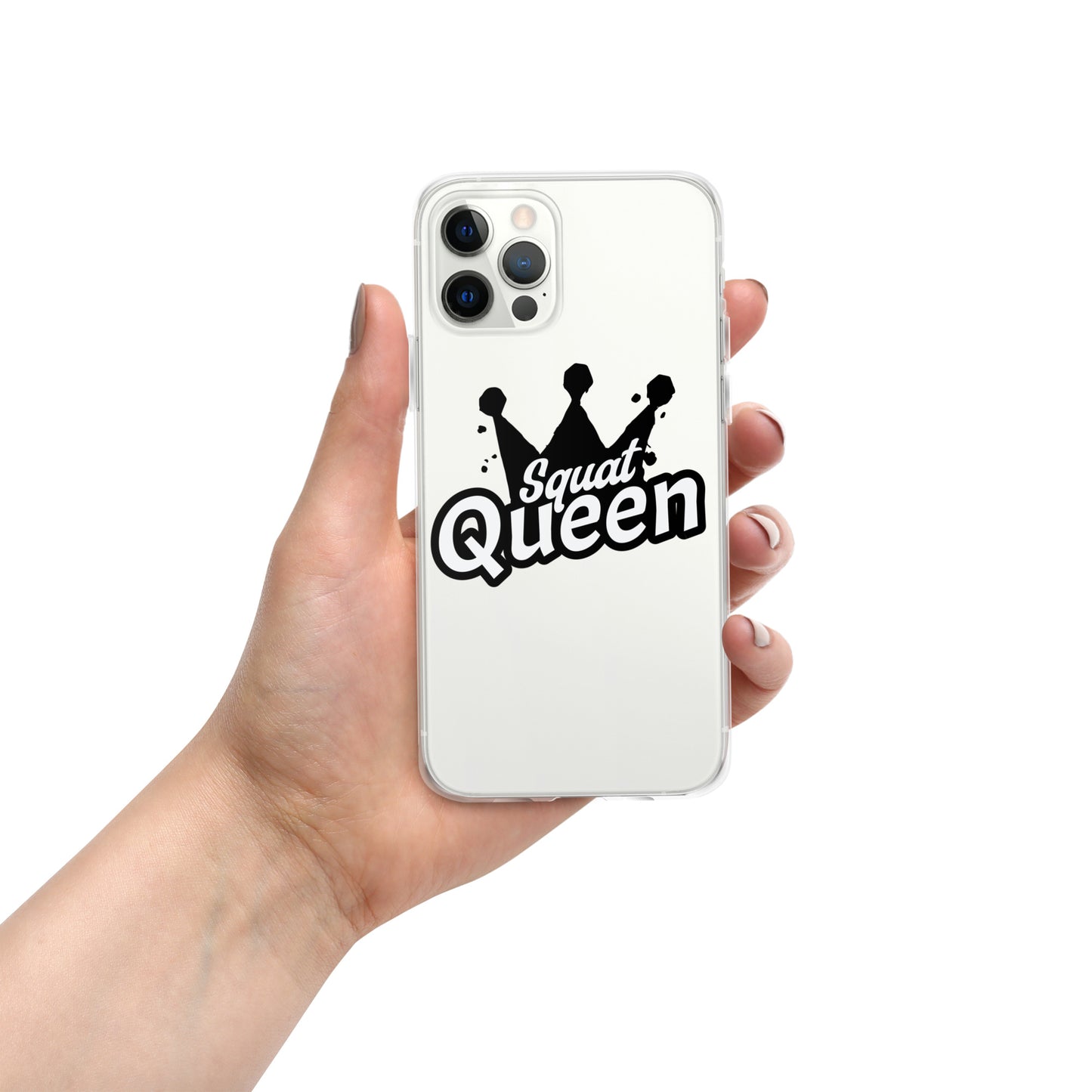 Gym Inspired Protective Cover for iPhone® Squat Queen