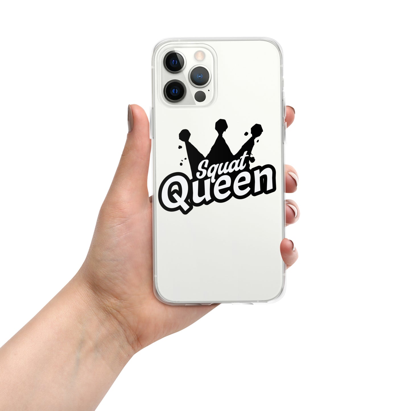 Gym Inspired Protective Cover for iPhone® Squat Queen