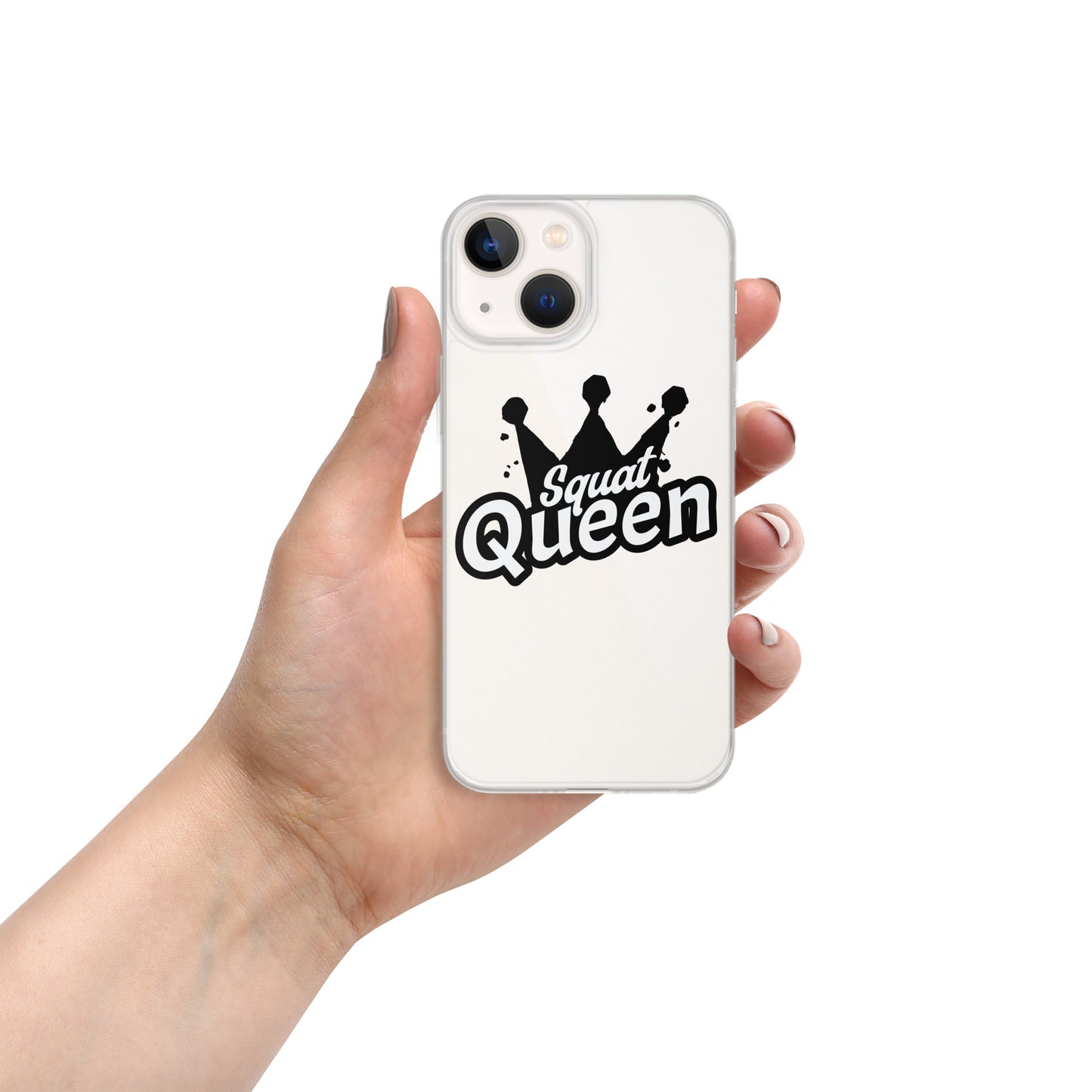 Gym Inspired Protective Cover for iPhone® Squat Queen