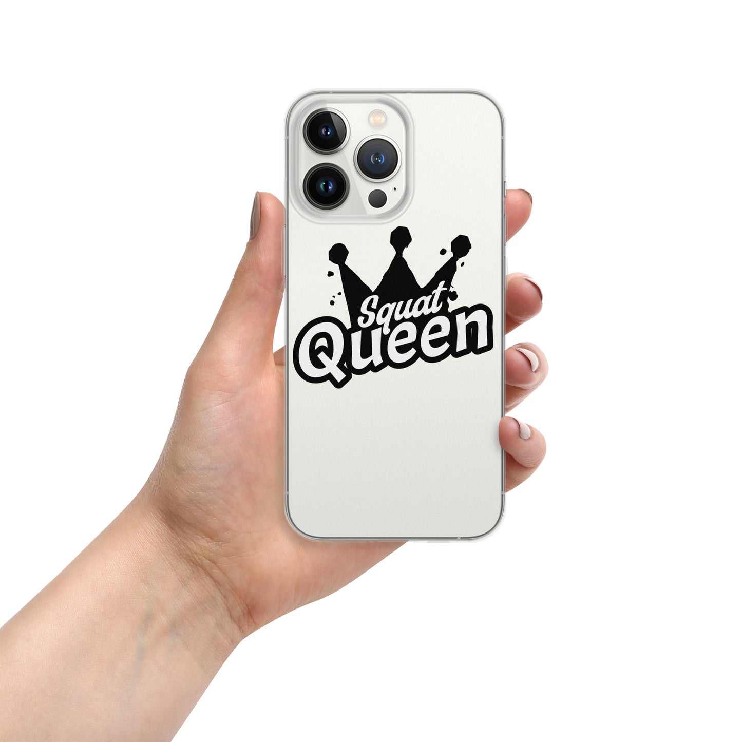 Gym Inspired Protective Cover for iPhone® Squat Queen