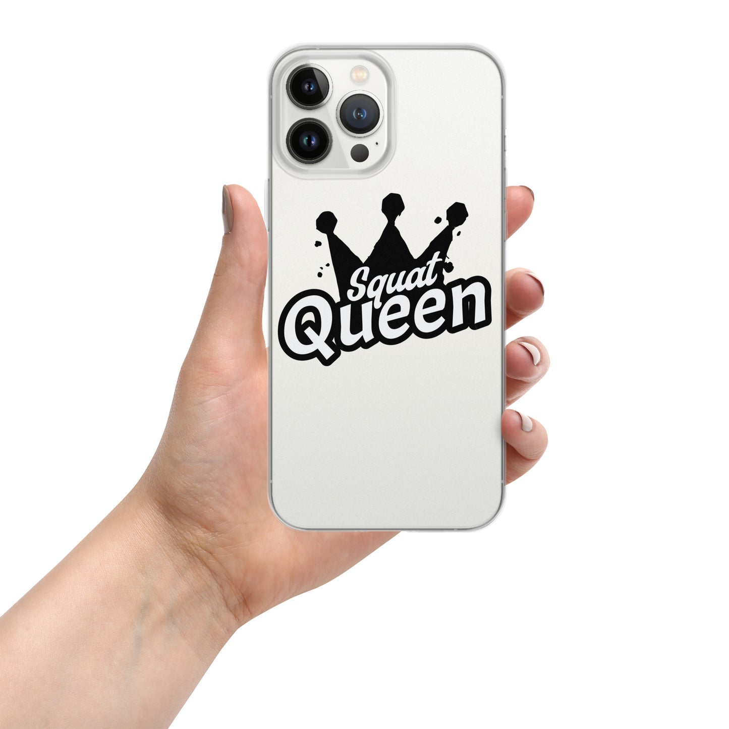 Gym Inspired Protective Cover for iPhone® Squat Queen