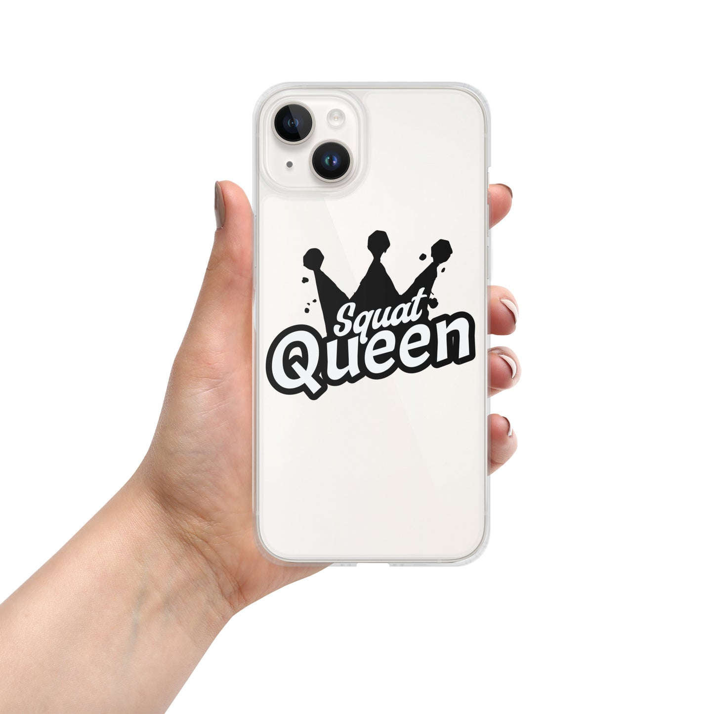 Gym Inspired Protective Cover for iPhone® Squat Queen