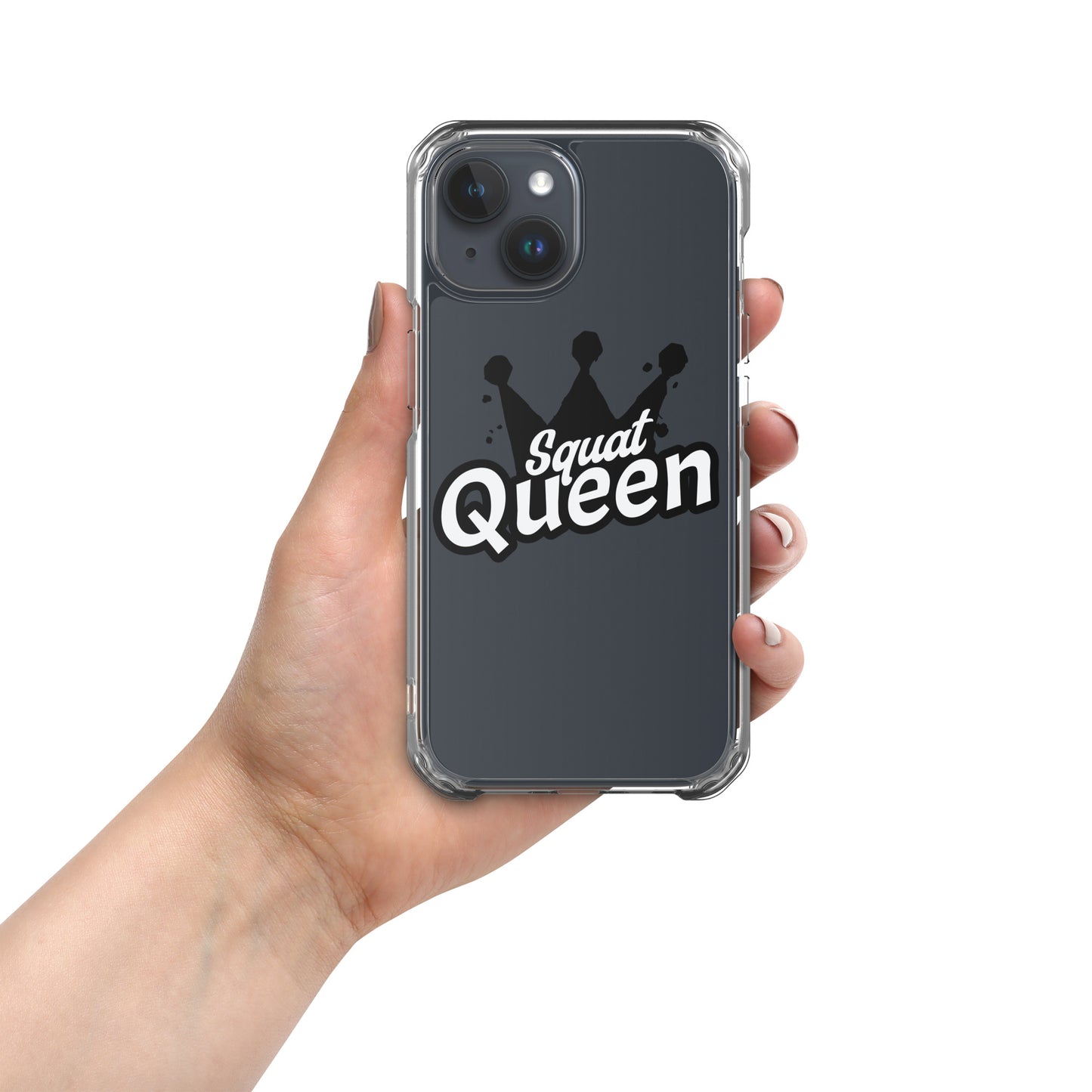 Gym Inspired Protective Cover for iPhone® Squat Queen