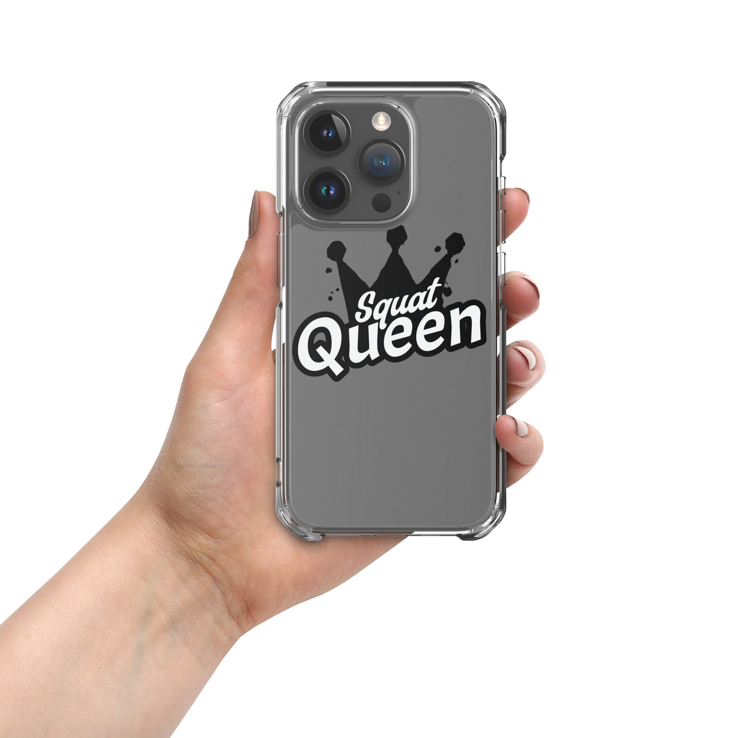 Gym Inspired Protective Cover for iPhone® Squat Queen