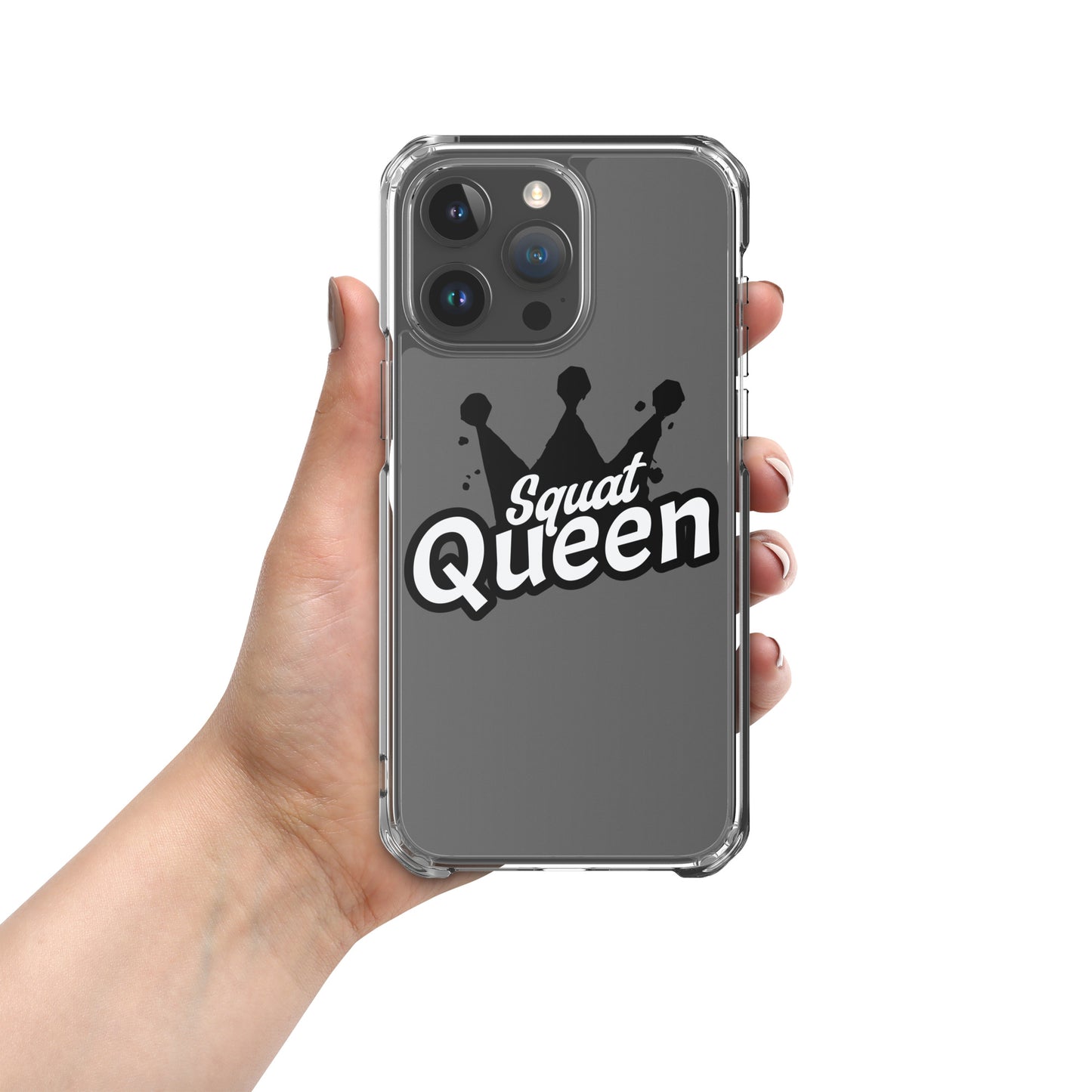 Gym Inspired Protective Cover for iPhone® Squat Queen