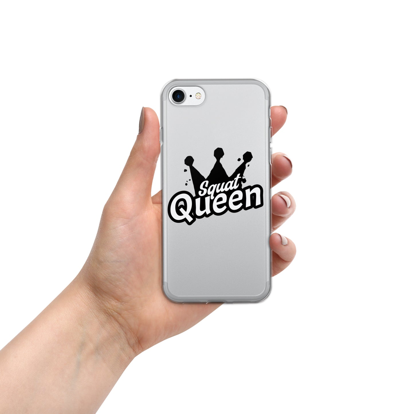 Gym Inspired Protective Cover for iPhone® Squat Queen