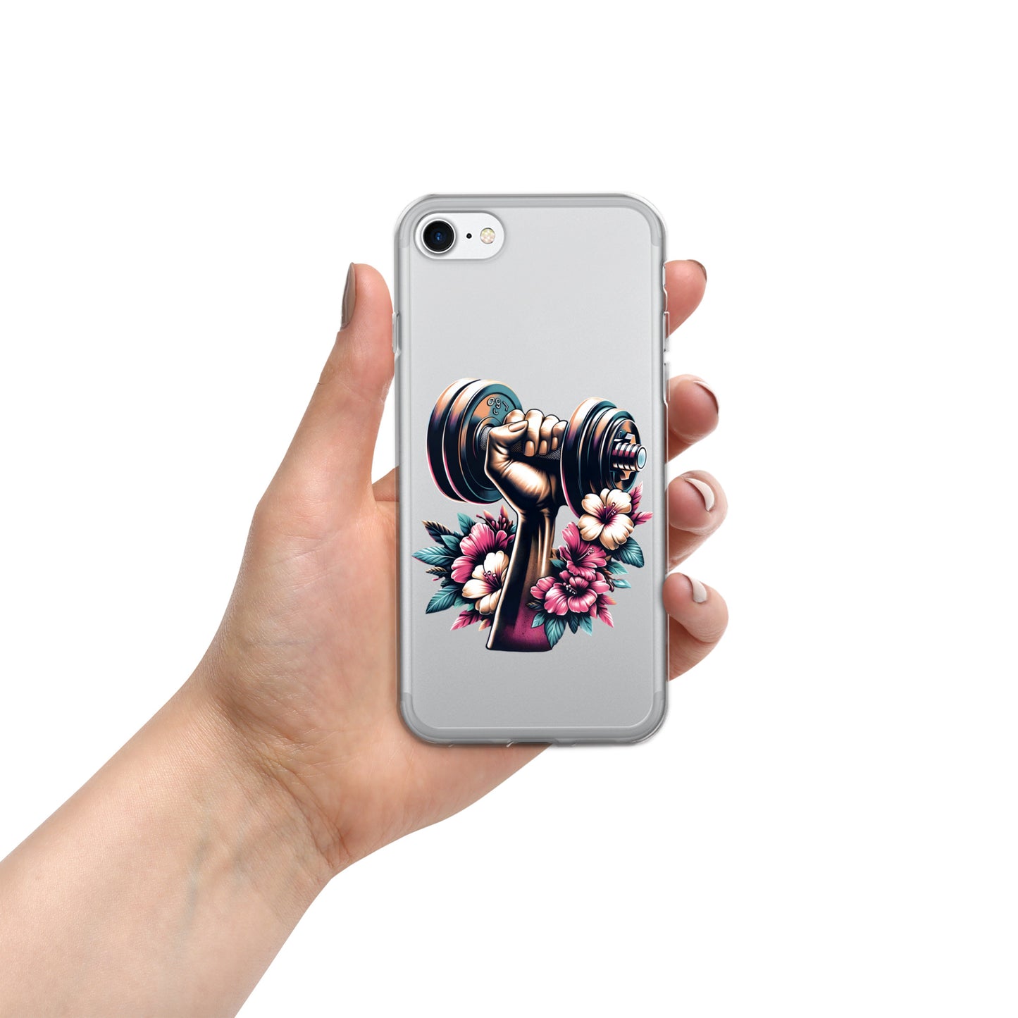 Gym Inspired Protective Cover for iPhone® Dumbbell