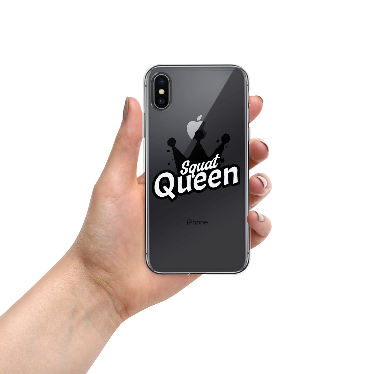 Gym Inspired Protective Cover for iPhone® Squat Queen