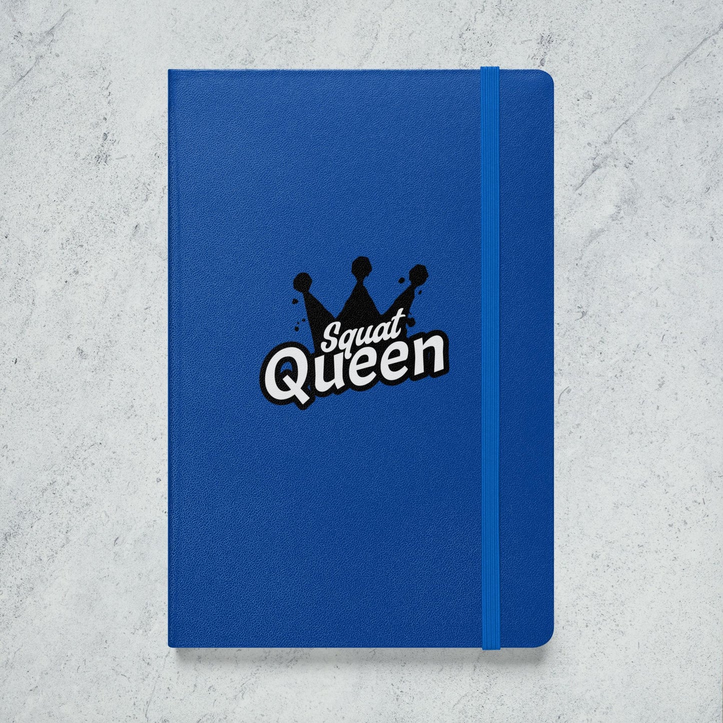 Fitness Journey Hardcover Notebook Squat Queen