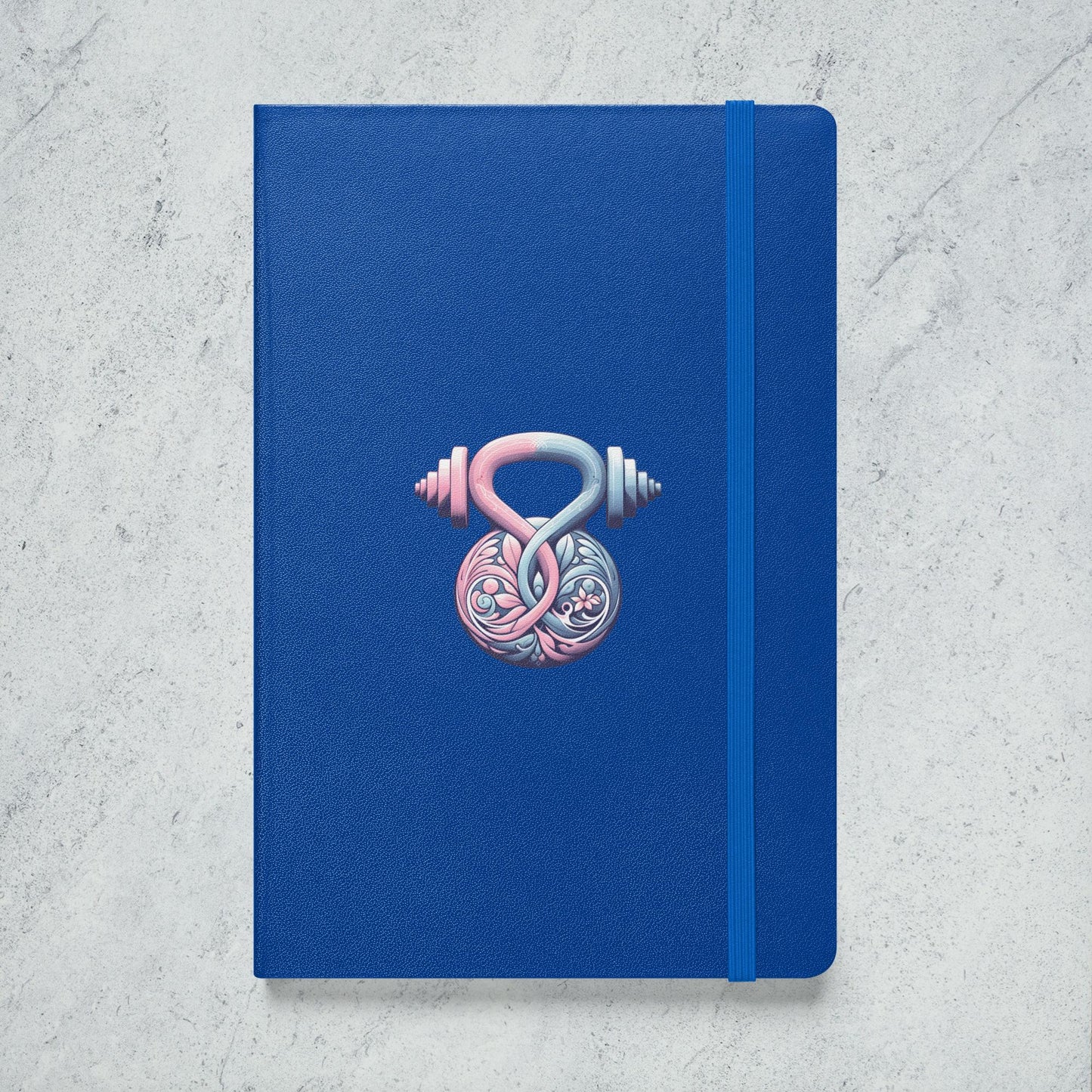 Fitness Journey Hardcover Notebook Kettlebell