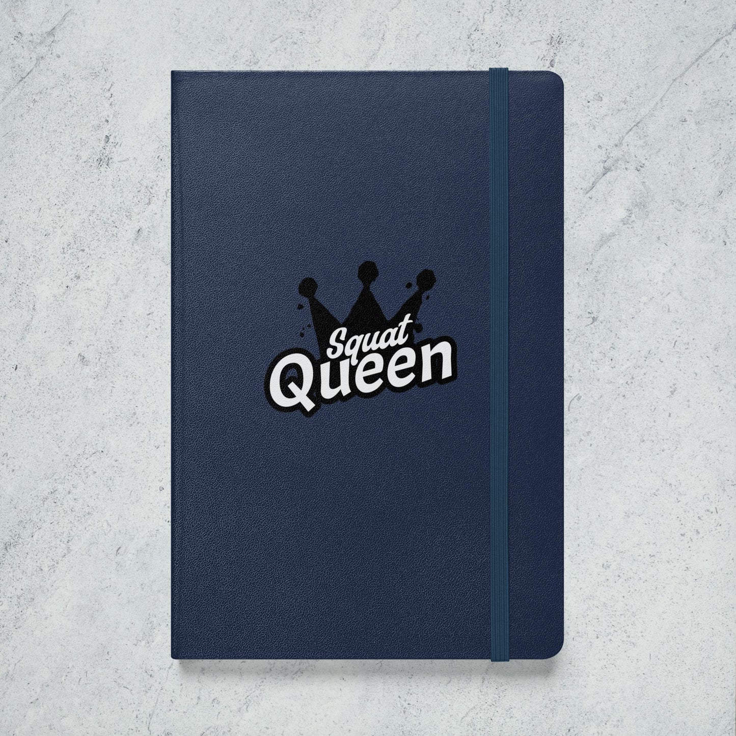 Fitness Journey Hardcover Notebook Squat Queen