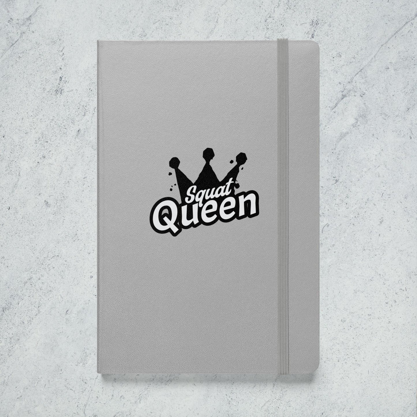 Fitness Journey Hardcover Notebook Squat Queen