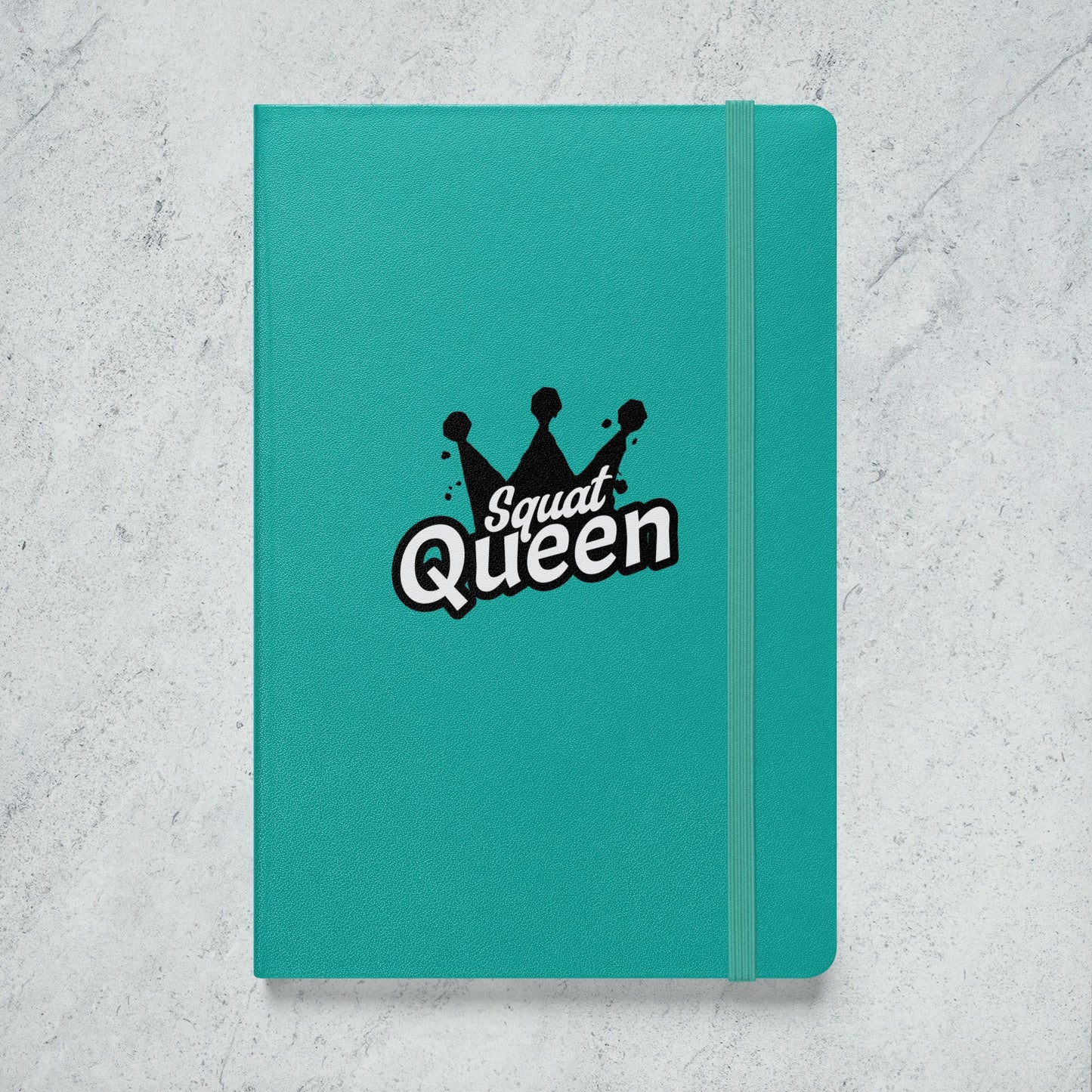 Fitness Journey Hardcover Notebook Squat Queen