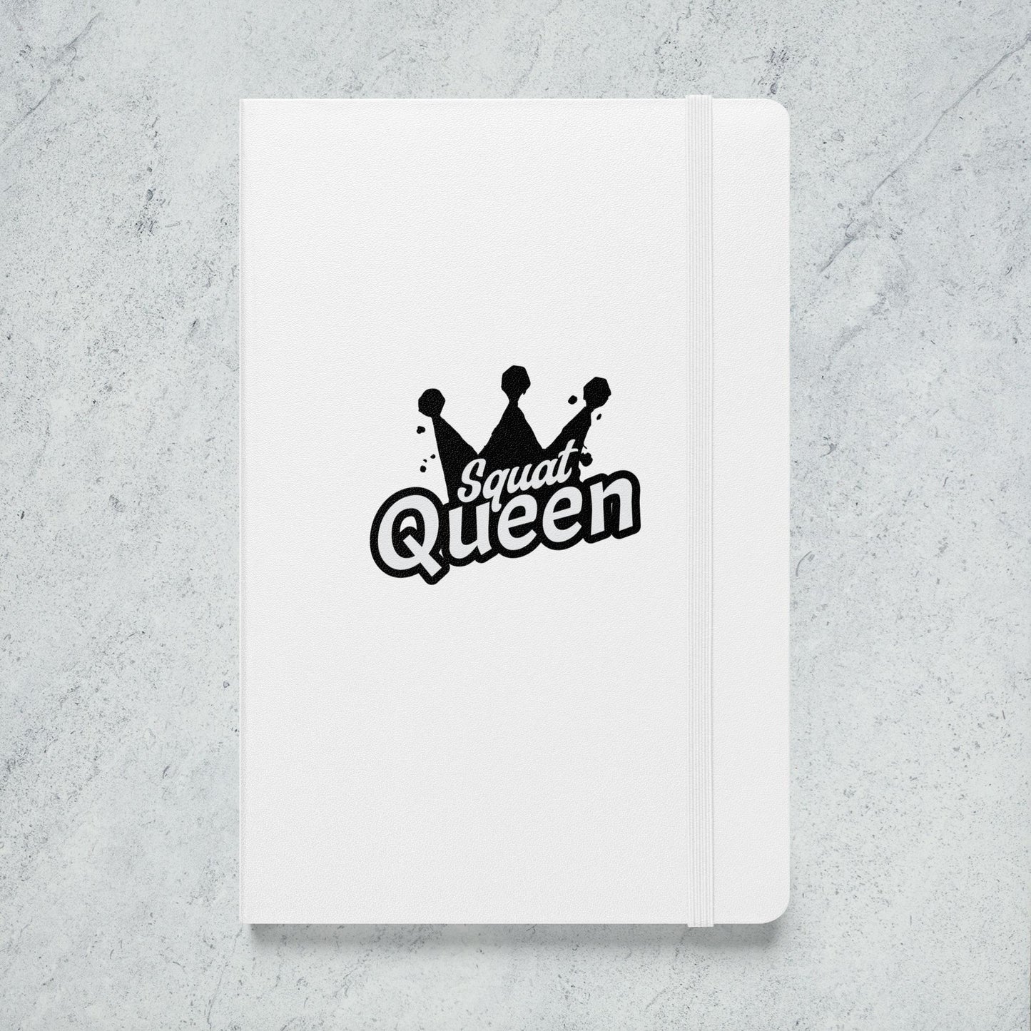 Fitness Journey Hardcover Notebook Squat Queen