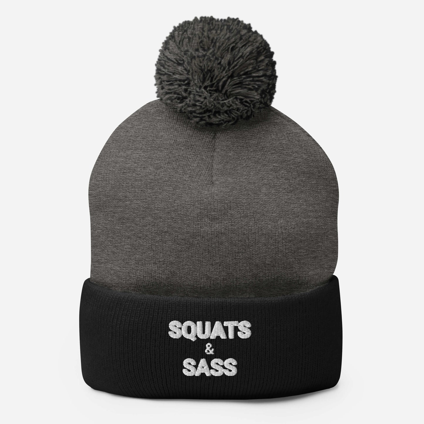 Workout Inspired Beanie - Squats & Sass