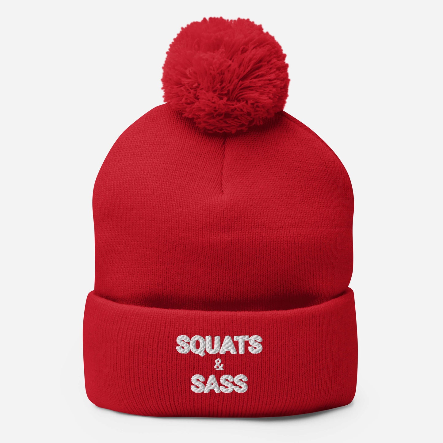 Workout Inspired Beanie - Squats & Sass