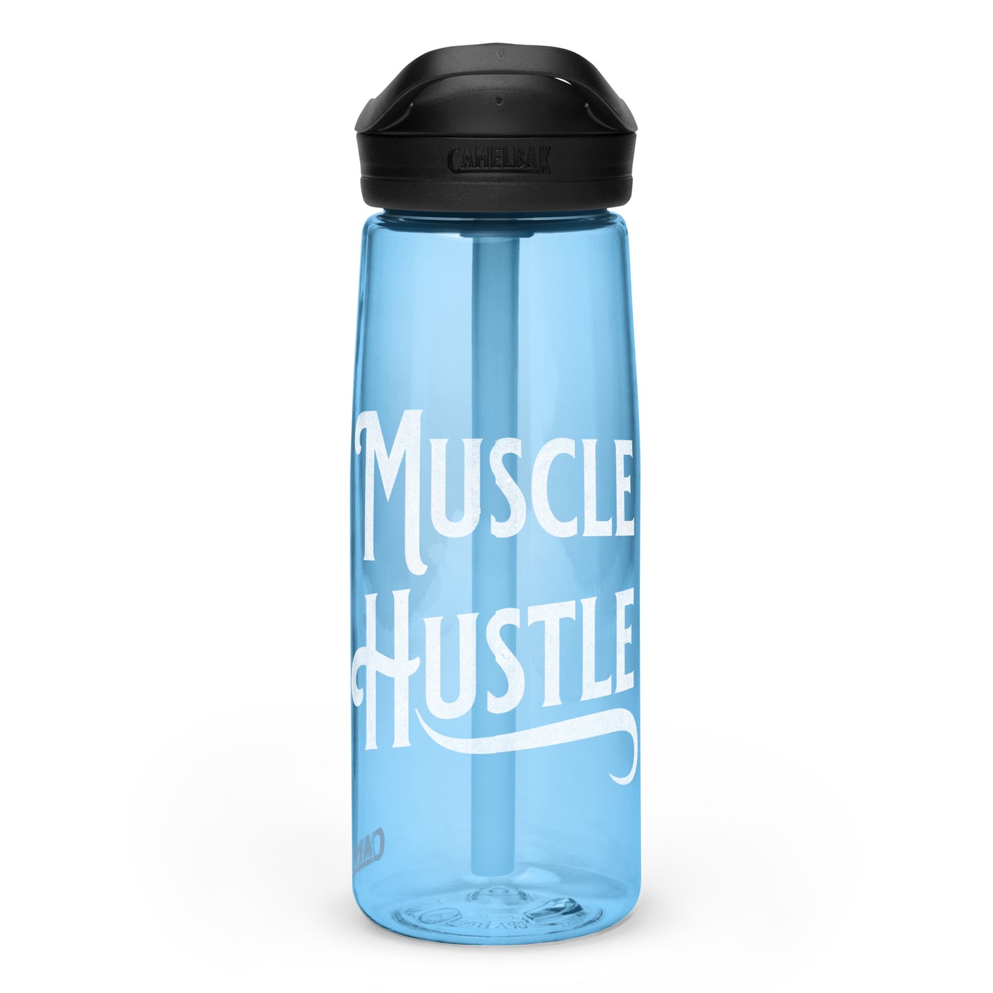 Get-Ready Sports Water Bottle Muscle Hustle