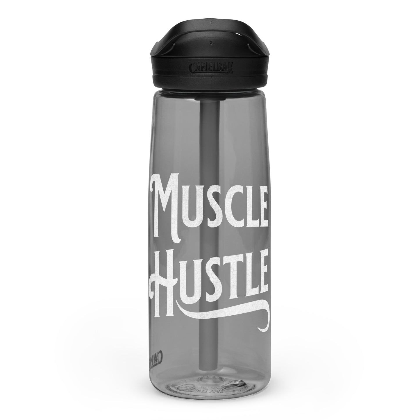 Get-Ready Sports Water Bottle Muscle Hustle