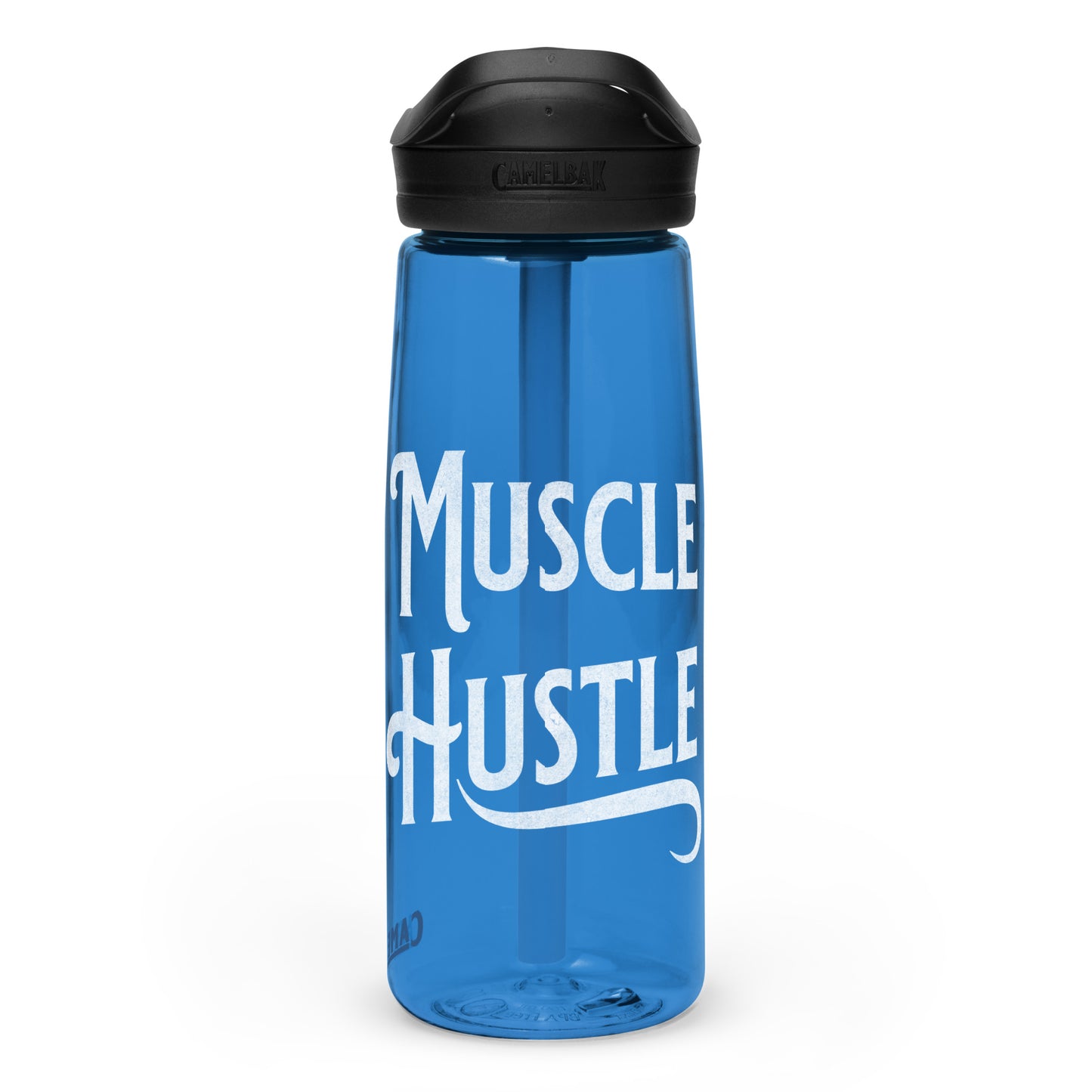 Get-Ready Sports Water Bottle Muscle Hustle