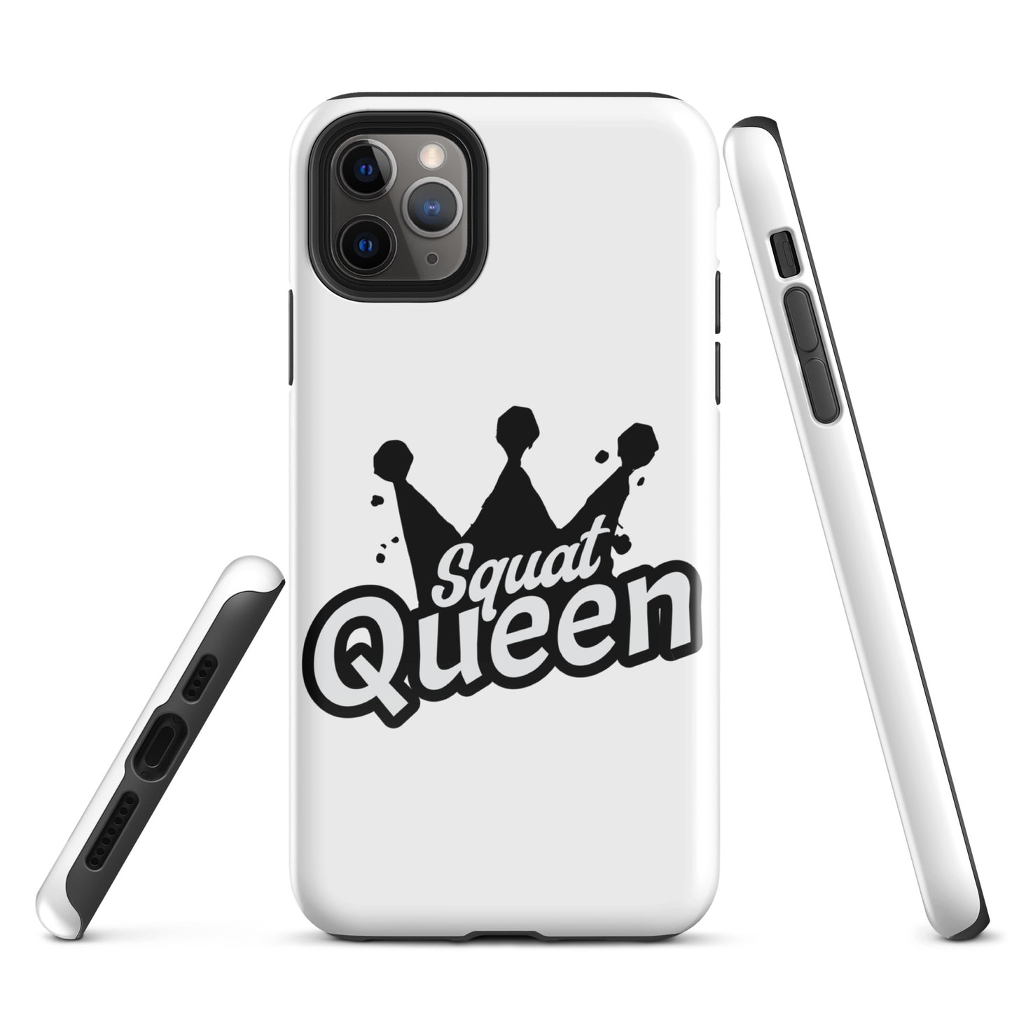 Gym Inspired Protective Tough Case for iPhone® Squat Queen