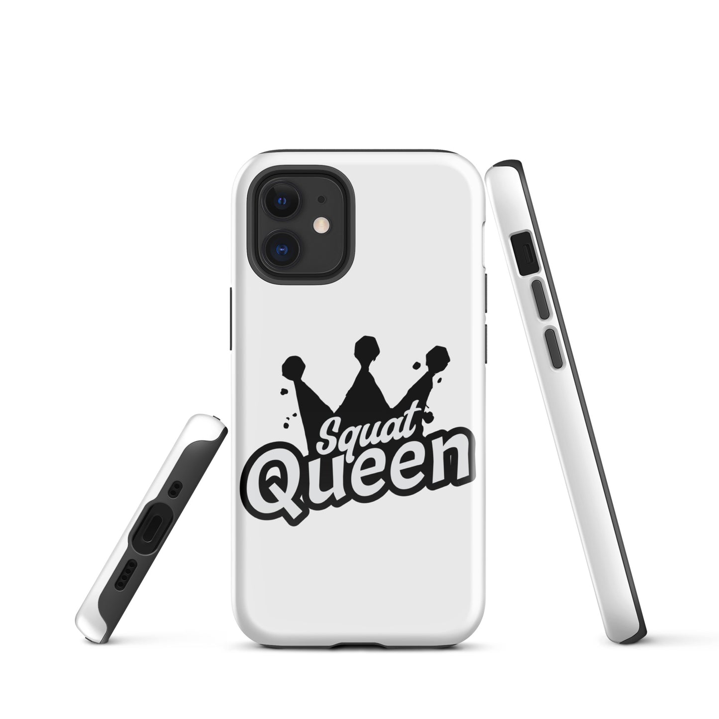 Gym Inspired Protective Tough Case for iPhone® Squat Queen