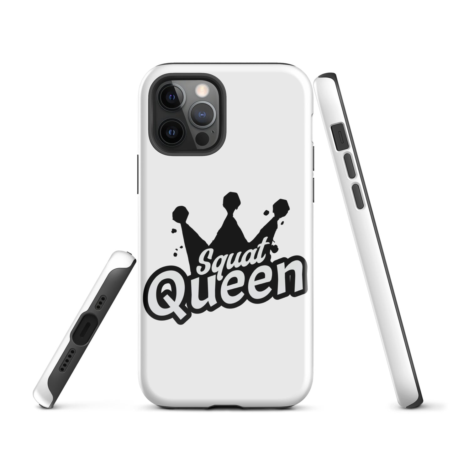 Gym Inspired Protective Tough Case for iPhone® Squat Queen